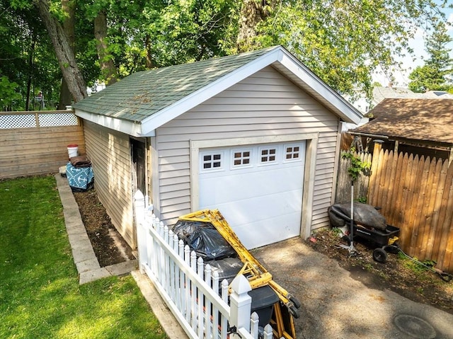 1286 Locust St, Fall River, MA 02723 - view of detached garage