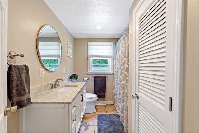 4 Jester Way, Plymouth, MA 02360 - full bath featuring vanity, a textured ceiling, and tile patterned flooring