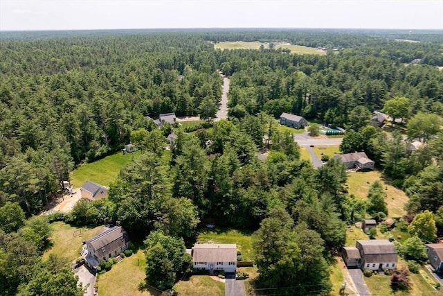 4 Jester Way, Plymouth, MA 02360 - drone / aerial view of a heavily wooded area