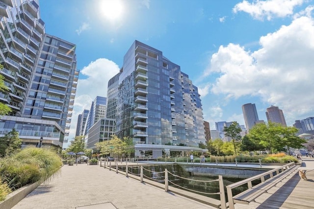 view of home's community featuring a city view