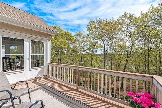 40 Canoe Lndg, Plymouth, MA 02360 - view of deck