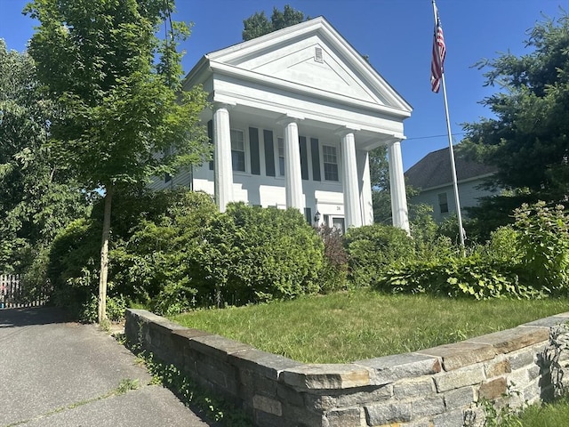 24 Main St, Monson, MA 01057 - neoclassical / greek revival house with covered porch