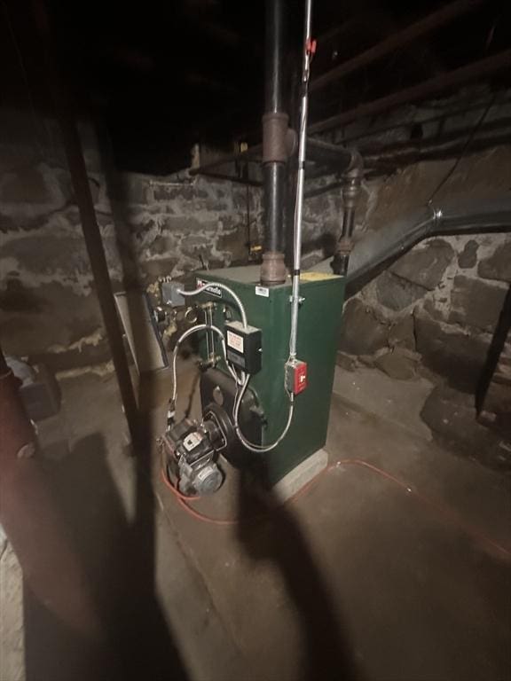 24 Main St, Monson, MA 01057 - utilities featuring a heating unit