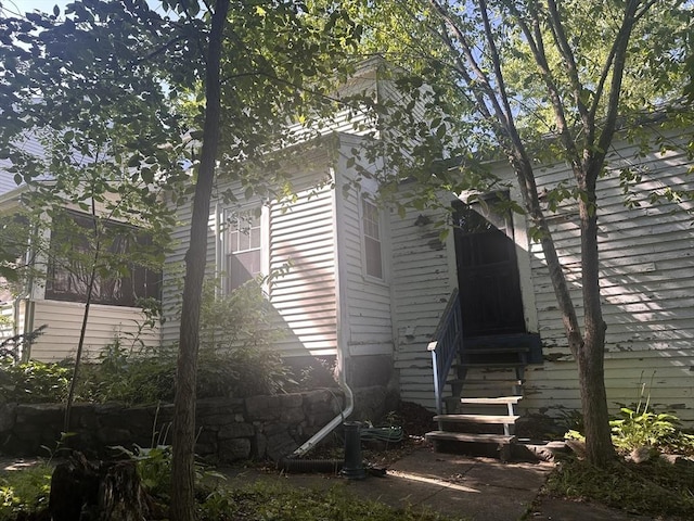 24 Main St, Monson, MA 01057 - view of property exterior with entry steps