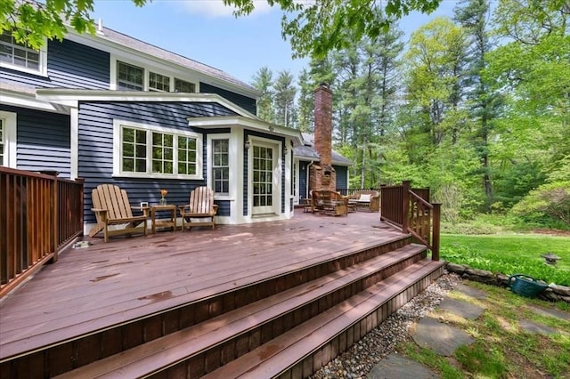 94 Middleton Rd, Boxford, MA 01921 - view of wooden deck