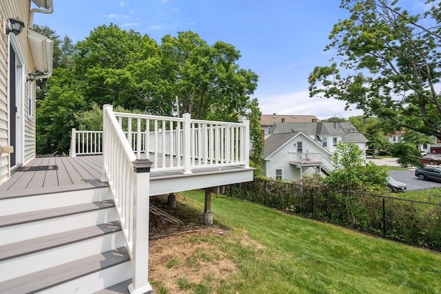 4 Hadwen Rd, Worcester, MA 01602 - view of yard featuring a deck