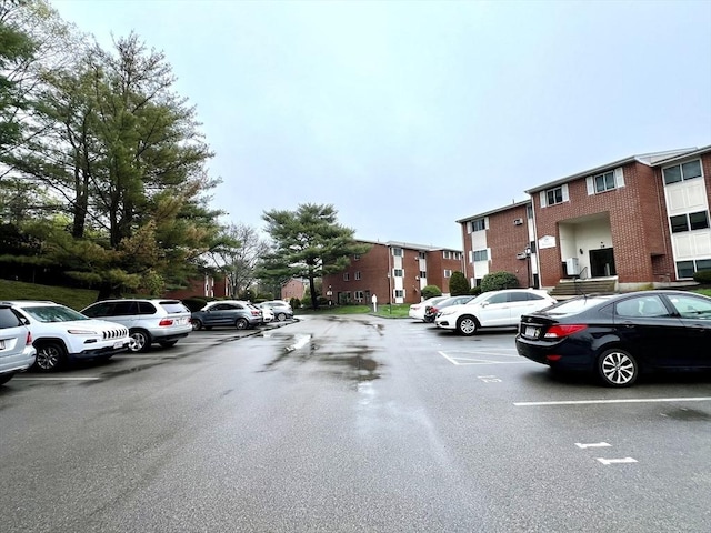 view of uncovered parking lot