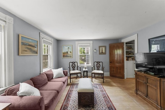 38 Booth Hill Rd, Scituate, MA 02066 - living area featuring light wood-style flooring