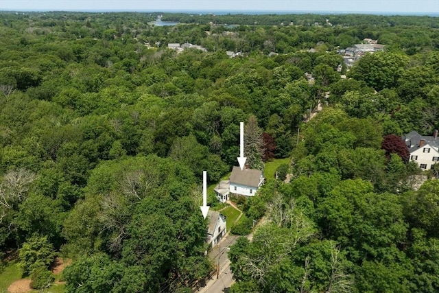 38 Booth Hill Rd, Scituate, MA 02066 - aerial view of property's location with a forest