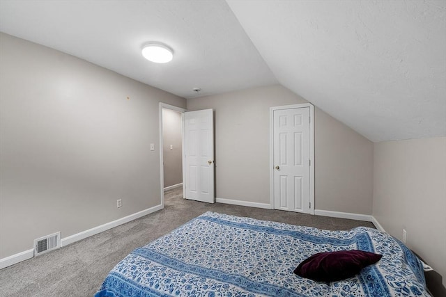 12 Allen Ct Unit 12, Northborough, MA 01532 - bedroom featuring carpet, vaulted ceiling, and baseboards