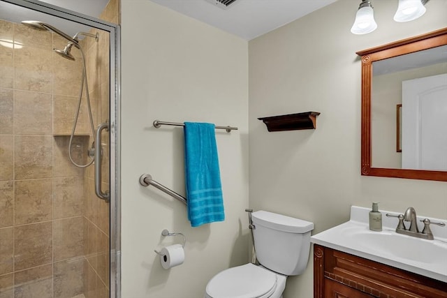 75-83 Cambridge Pkwy Unit W403, Cambridge, MA 02142 - bathroom with a shower stall, toilet, and vanity