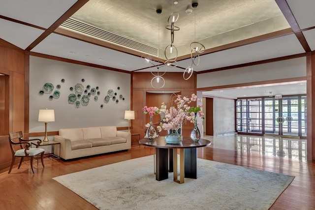 75-83 Cambridge Pkwy Unit W403, Cambridge, MA 02142 - living area featuring wood finished floors