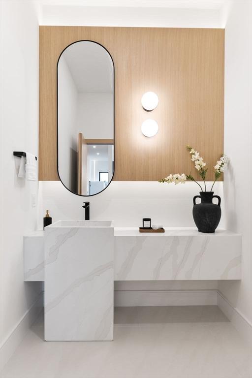 936 Central Ave, Needham, MA 02492 - bathroom featuring vanity