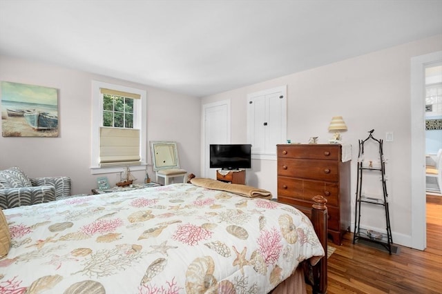 46 Pine, Falmouth, MA 02556 - bedroom with wood finished floors and baseboards