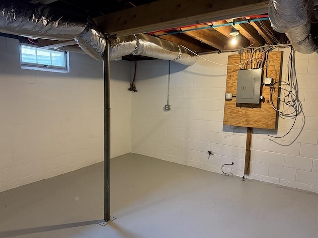 46 Pine, Falmouth, MA 02556 - basement with electric panel