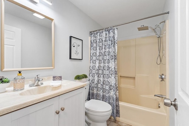 263 Meeting House Path Unit 263, Ashland, MA 01721 - bathroom featuring vanity, toilet, and shower / bath combo