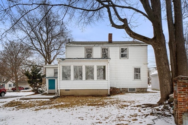 view of front of house