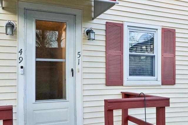 view of entrance to property