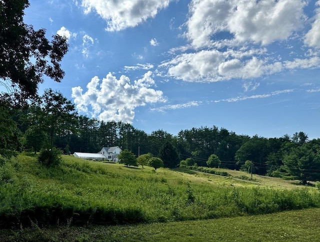 view of nature with a rural view