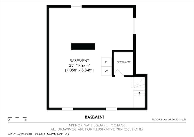 69 Powder Mill Rd, Maynard, MA 01754 - view of floor plan / room layout
