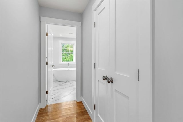 10 Whittier Rd, Natick, MA 01760 - corridor with baseboards