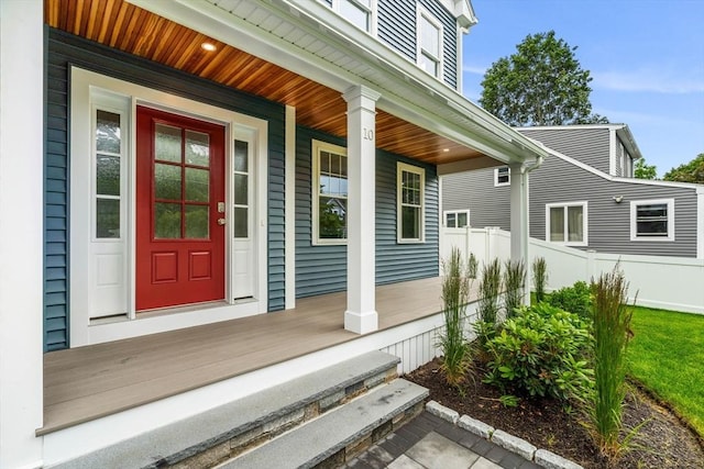 10 Whittier Rd, Natick, MA 01760 - view of exterior entry with covered porch