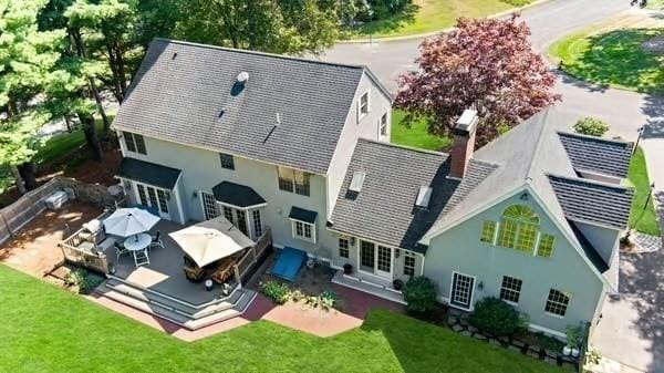 15 Wenlock Cir, Easton, MA 02356 - aerial view of property and surrounding area