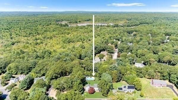 15 Wenlock Cir, Easton, MA 02356 - drone / aerial view of a heavily wooded area