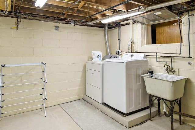 58 Edward Rd, Watertown, MA 02472 - laundry area with washer and dryer