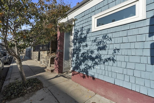 view of property exterior