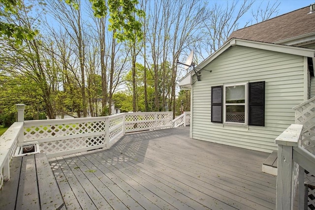 view of deck