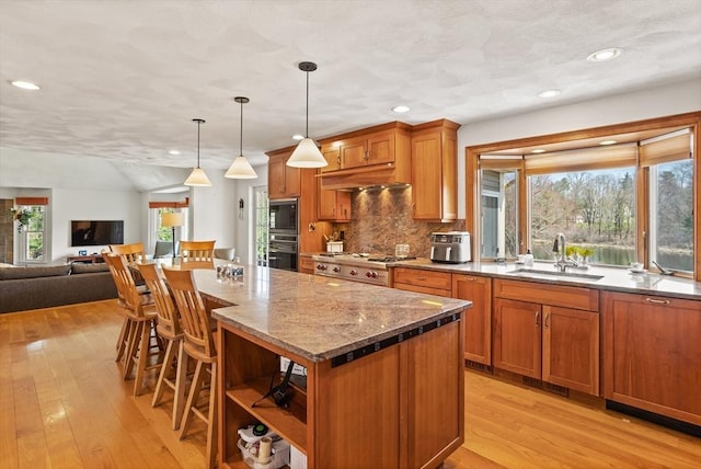 10 Deer Run Dr, Westford, MA 01886 - kitchen featuring a sink, light wood-type flooring, and a wealth of natural light