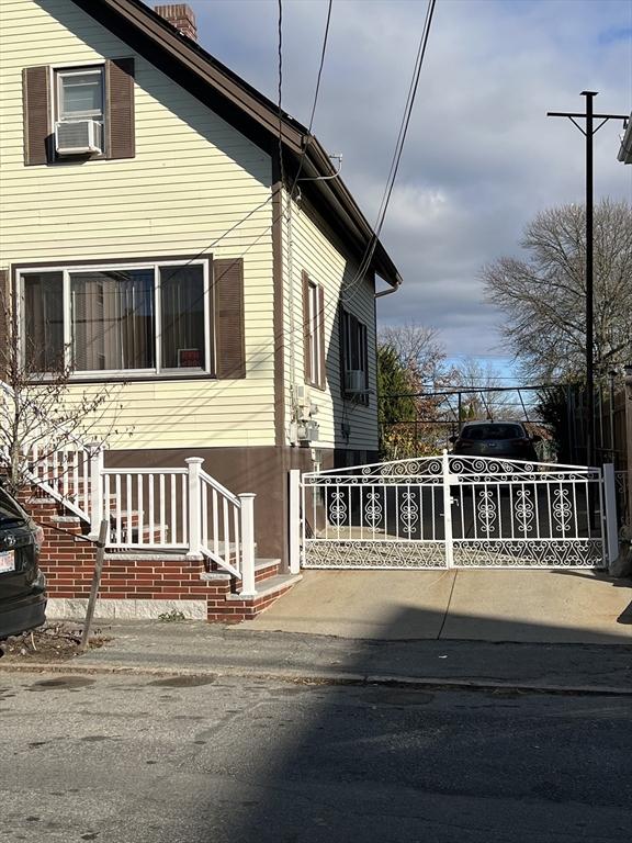 view of home's exterior featuring cooling unit