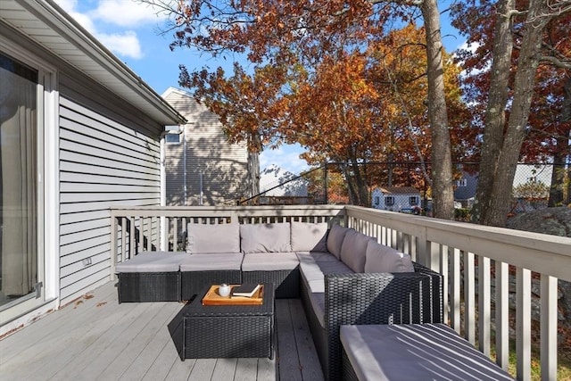 36 Emerald Dr, Lynn, MA 01094 - wooden deck with outdoor lounge area
