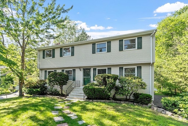 1 Sheffield Cir, Andover, MA 01810 - colonial home featuring a front yard