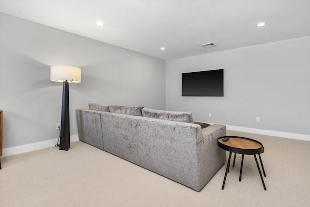 21 Brand Blvd Unit 21, Scituate, MA 02066 - living area featuring carpet flooring, recessed lighting, and baseboards