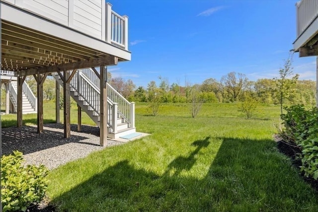 21 Brand Blvd Unit 21, Scituate, MA 02066 - view of green lawn with stairs