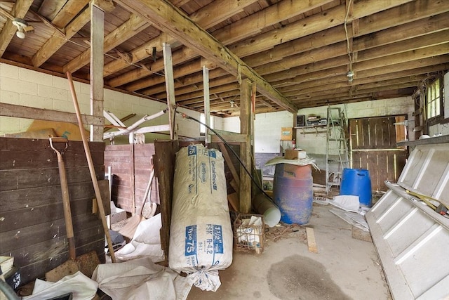 21 City Depot Rd, Charlton, MA 01507 - miscellaneous room with concrete flooring