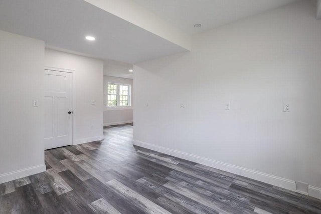 40 Jackson Ln, Barre, MA 01005 - spare room with wood finished floors, recessed lighting, and baseboards