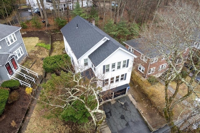 65-67 Westchester Rd, Newton, MA 02458 - drone / aerial view