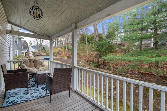 65-67 Westchester Rd, Newton, MA 02458 - view of wooden deck