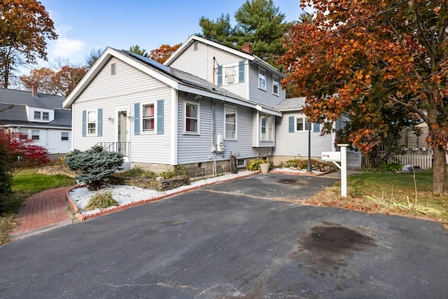 view of front of house