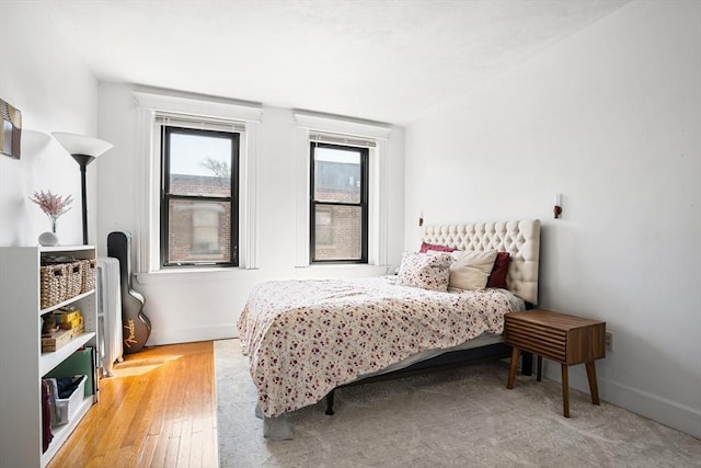 107 Jersey St Unit 16, Boston, MA 02215 - bedroom with baseboards and hardwood / wood-style floors