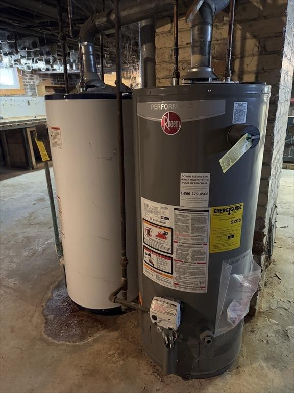 utilities with water heater