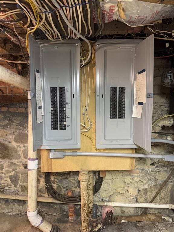 utilities with electric panel