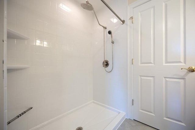 116 Spring Mdw Unit 116, Hanover, MA 02339 - bathroom featuring a tile shower