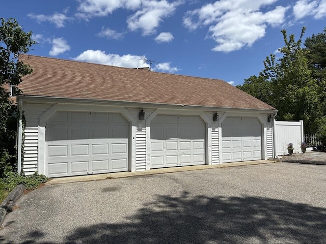 10 Enterprise St Unit 2, Duxbury, MA 02332 - view of detached garage