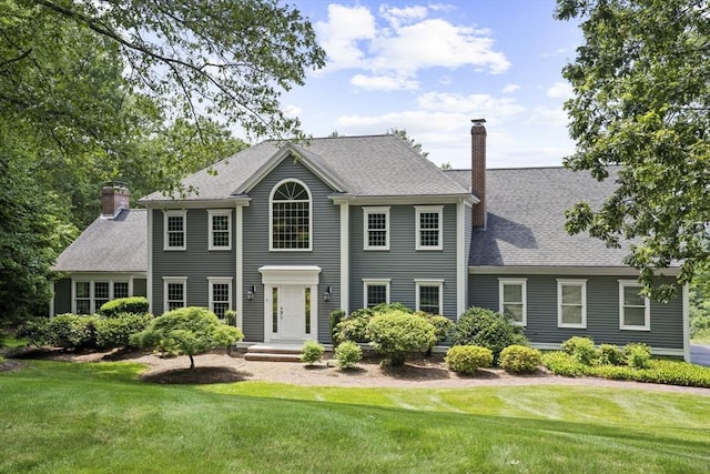 5 John Matthew Rd, Hopkinton, MA 01748 - colonial inspired home with a chimney and a front yard