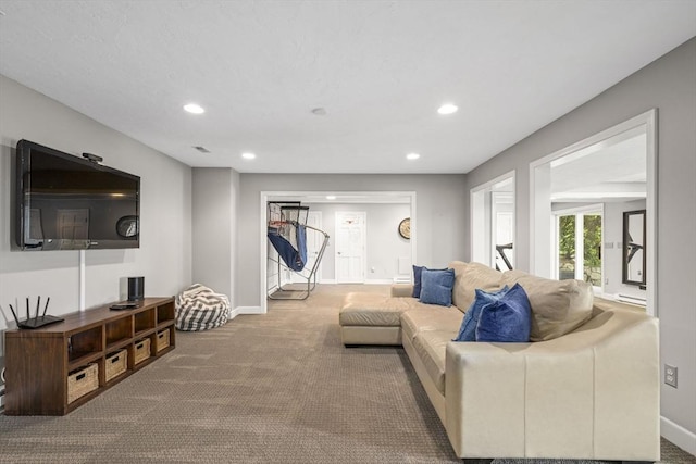 5 John Matthew Rd, Hopkinton, MA 01748 - carpeted living area with recessed lighting