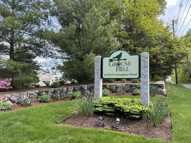 32 Old Framingham Rd Unit 20, Sudbury, MA 01776 - view of community / neighborhood sign